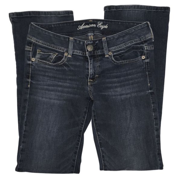 American Eagle Outfitters Denim - Size 4 American Eagle Jeans Original Boot Dark Wash